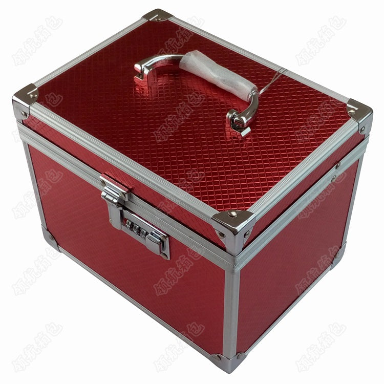 Manufacturers selling special offer portable Aluminum Alloy cosmetics beauty Manicure toolbox foot box