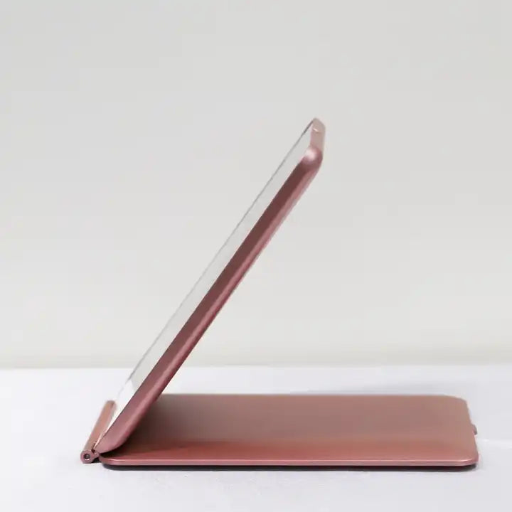 Irisé Portable LED Mirror - Rose Gold