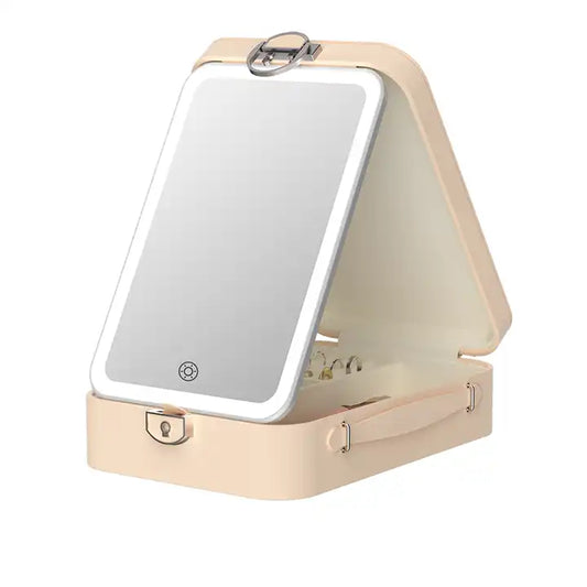 The Bijou LED Mirror Jewelry Case